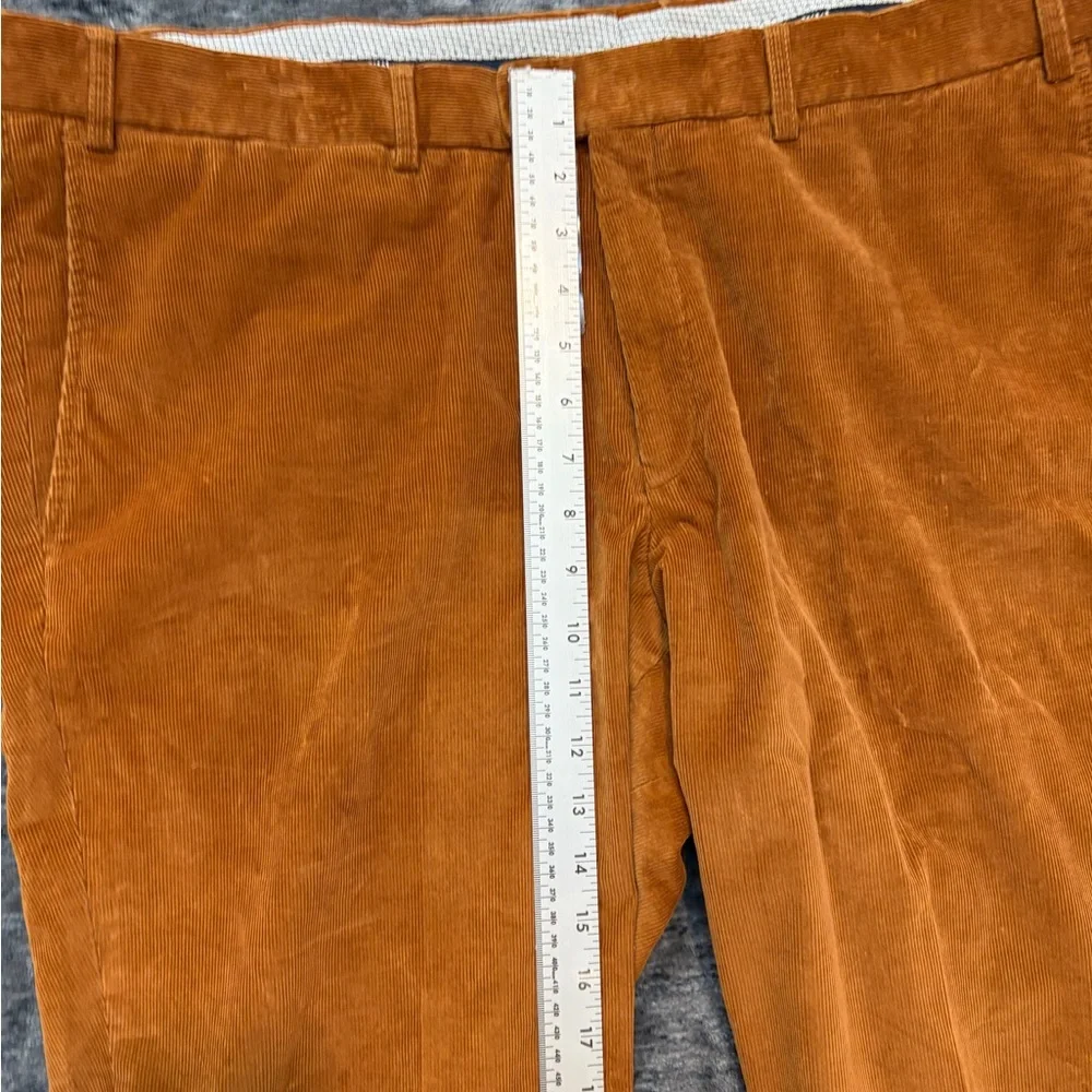 HILTLMen's Burnt Orange Corduroy‎ Pants